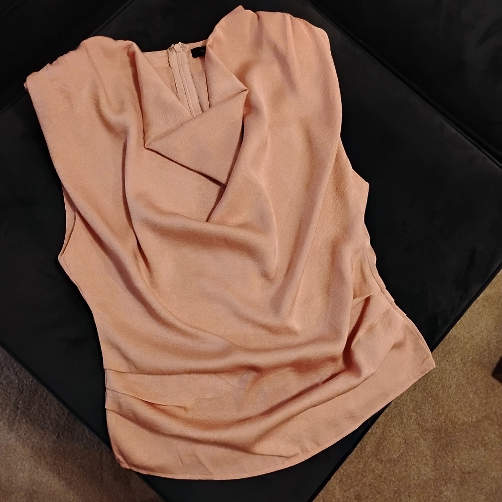 LAST CHANCE!! Strut & Bolt - NWOT- Soft Pink Drape Top Size M